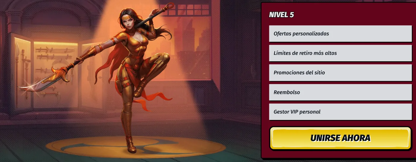 Niveles del programa VIP y recompensas en AllySpin Casino